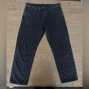 The People Vs. Men's Dark Gray Straight Jeans